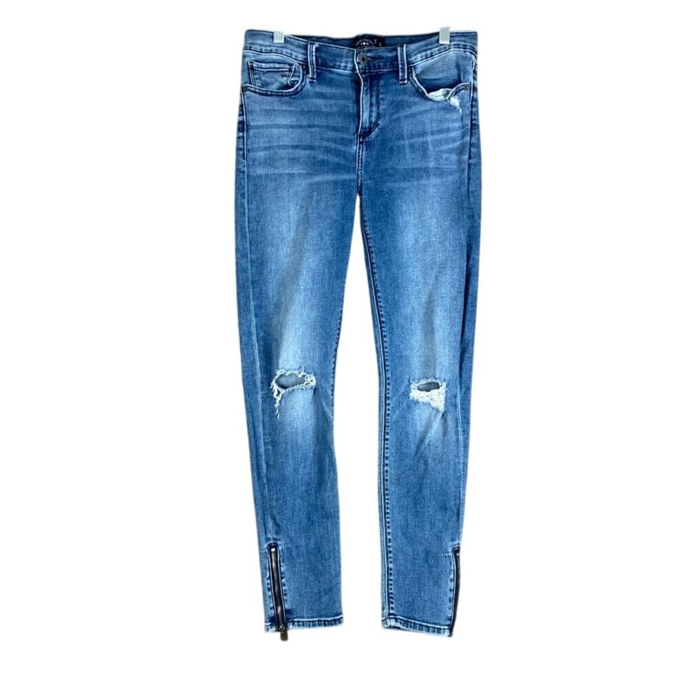 Lucky Brand Womens Jeans Blue Denim Mid Rise Brooke Legging Stretch 8/29